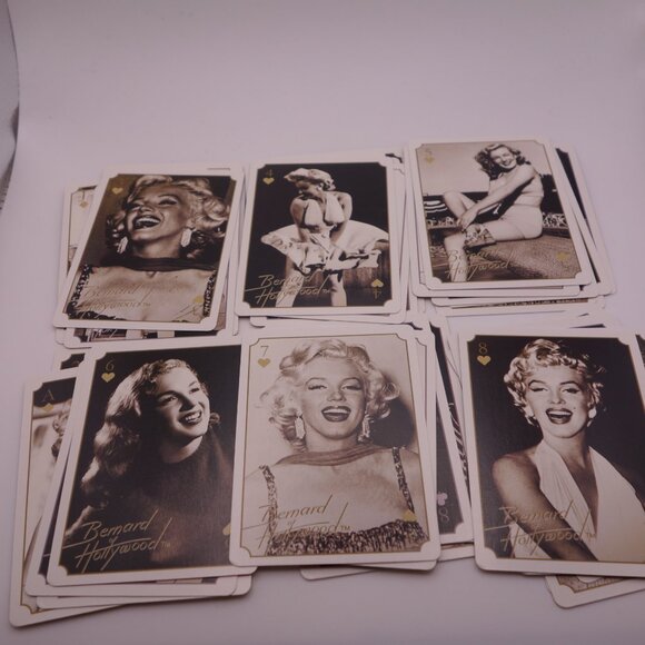 Bernard Hollywood Marilyn Monroe Playing Cards 52-185 1 84709 52185 8 - Picture 12 of 16